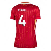 Liverpool Virgil van Dijk #4 Kotipaita Naiset 2024-25 Lyhythihainen